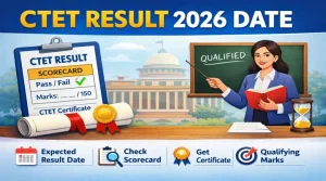 CTET Result 2026 Date scorecard qualifying marks and certificate