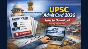 UPSC Admit Card How To Download Step by Step Guide